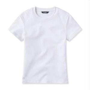 Cuts tomboy tee white t-shirt